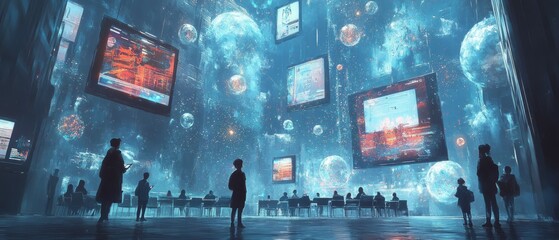 Virtual Learning Space, Digital Education and E learning