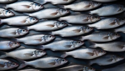 Obraz premium whitefish repeated pattern