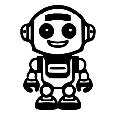 cartoon robot