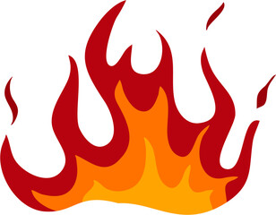 Simple Fire Illustration