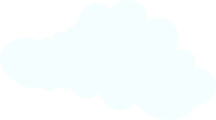 Fototapeta premium Cloud vector set