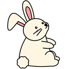 토끼 일러스트 © nusoi