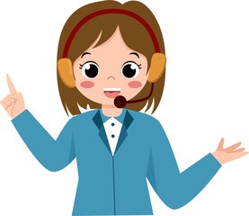 Woman Customer Service