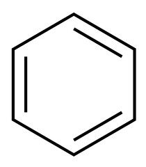 Benzol Benzen Chemische Strukturformel Vektor
