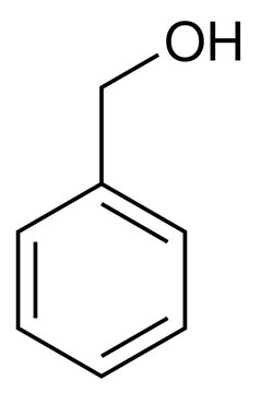 Benzylalkohol Chemische Strukturformel Vektor