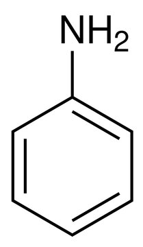 Anilin Aminobenzen Chemische Strukturformel Vektor