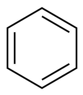 Benzol Benzen Chemische Strukturformel Vektor