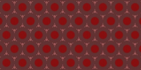 Abstract Geometry Pink Black Red Background Wallpaper