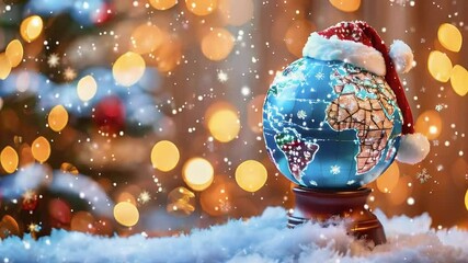 Christmas Globe - Powered by Adobe