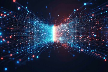 Obraz premium The Fragmented Network, The Digital Divide