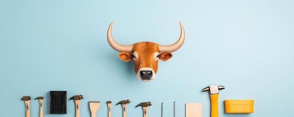 Practical Taurus man with a toolset, showcasing reliability and a grounded approach