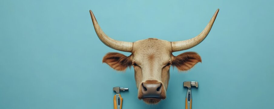 Practical Taurus man with a toolset, showcasing reliability and a grounded approach