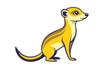 A funny Meerkat withe E.eps