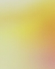 Soft light yellow gradient background creating a warm and inviting atmosphere for design, grainy gradient background texture. Colorful digital grain soft noise effect 