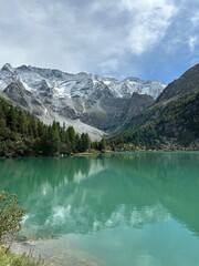 lake in the mountains