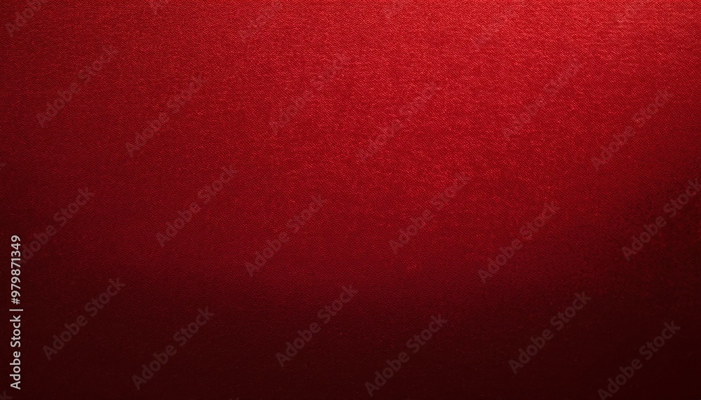 Aufkleber Vibrant Textured Gradient. Deep Scarlet Red Abstract Background with Fine Grainy Details and Subtle Light Transitions