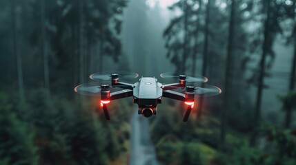 Compact drone for airborne photography