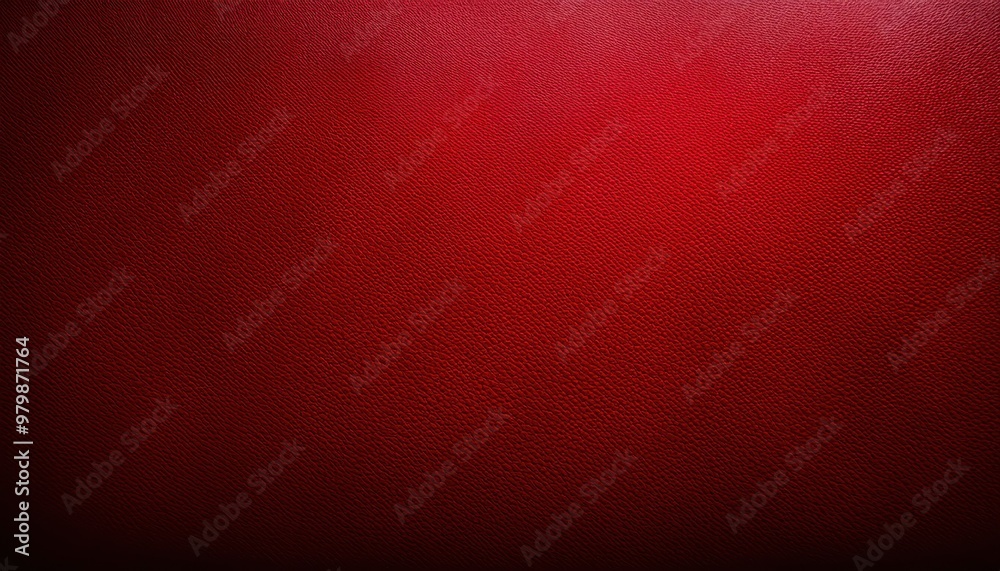 Aufkleber Vibrant Textured Gradient. Deep Scarlet Red Abstract Background with Fine Grainy Details and Subtle Light Transitions