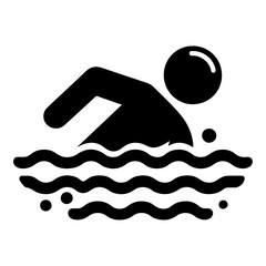 Swimming Icon Vector Illustration