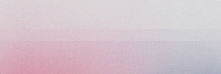 Obraz premium Soft pastel gradient background blending pink, gray, and white hues for creative projects, film grain and noise effect