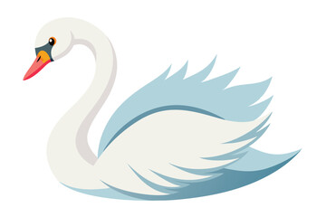 cute swan F.eps