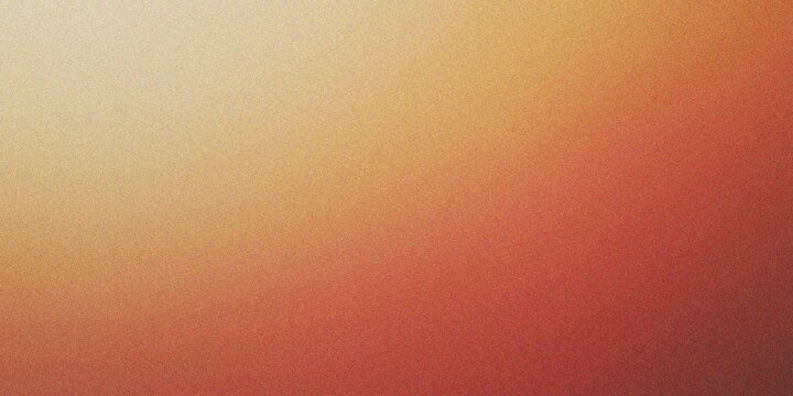 Smooth terracotta gradient background featuring a warm blend of earthy tones and subtle textures, film grain and noise effect