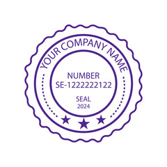 Seal stamp for digital company