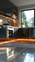 Detailed Guide to Installing Underfloor Heating in a Kitchen: Insulation and Heating Layers Visuals