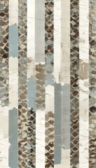 Fototapeta premium A collage of various textured and patterned element