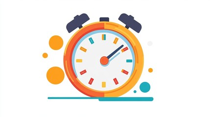 - Deadline time icon with clock, interval timer, fast hour, instant or short period.
- Clock icon with interval timer, fast hour, instant or short period.
- Stopwatch icon with fast hour, instant