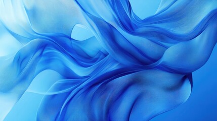 Obraz premium A vibrant blue abstract background with bold lines and intricate patterns, offering a fresh and energetic look.