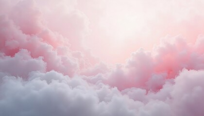 abstract background ethereal fog pastel pink with copy space