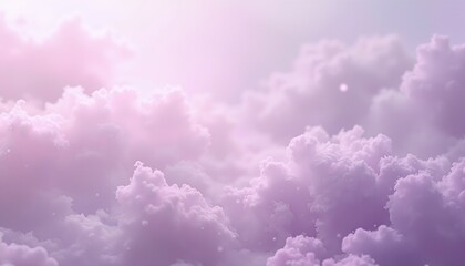 Fototapeta premium pastel pink with ethereal lavender mist and glowing reflections, dreamy