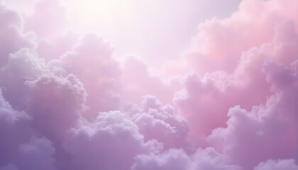 Fototapeta premium delicate pastel lavender with drifting light and glowing haze, dreamy
