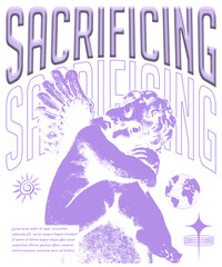 Streetwear t-shirt design