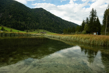 Fototapeta premium beautiful landscape arround Sankt Ulrich am Pillersee in Tyrol in Austria
