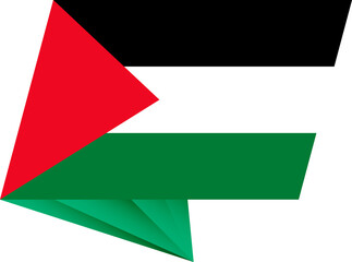 Palestine pin flag
