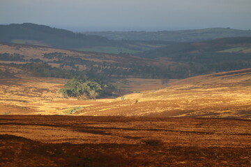 Wicklow Mountains in Ireland