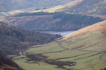 Wicklow Mountains in Ierland