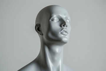 Male mannequin alone