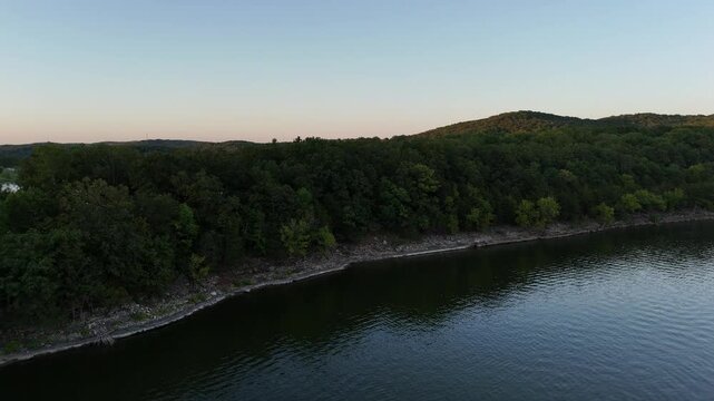 Sunset Over Table Rock Lake