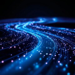 Zodiac signs portrayed as constellations in a cosmic river of light flowing through space