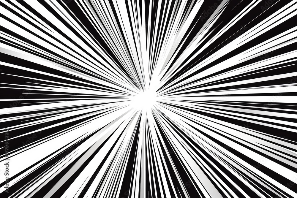 Aufkleber A simple yet striking design featuring an abstract black and white background with intersecting lines, great for use in various design projects
