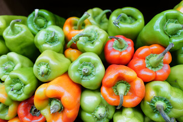 Red and Green Peppers