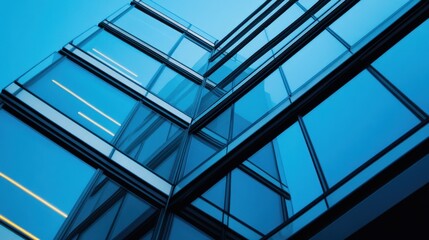 Modern Architecture Glass Facade