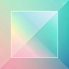 Abstract pastel geometric background with gradient diamond shapes 추상적인 파스텔 색상 기하학적 배경과 그라디언트 다이아몬드 모양
