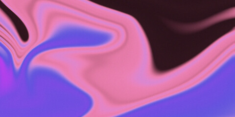 Abstract Grainy Gradient Background with Smooth Pink Purple and Black Swirls