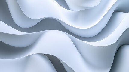A bright gray abstract background with light shadows and soft shapes, offering a minimalist and clean look.