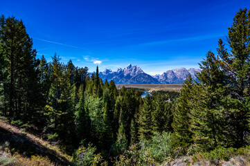 Grand Teton National Park in the Fall of 2024 while hiking the Cascade Canyon Trail and the Snake River Overlook