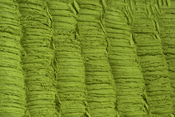 Matcha tea, matcha powder as a background.